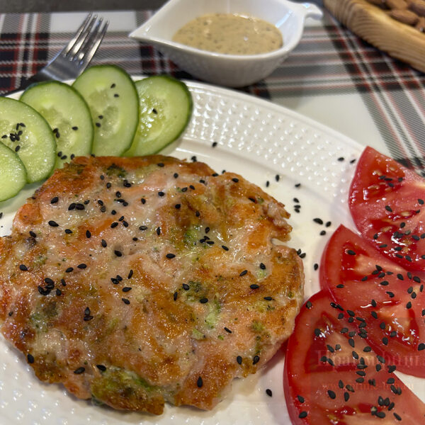 Котлеты из форели с брокколи и сыром, 1кг